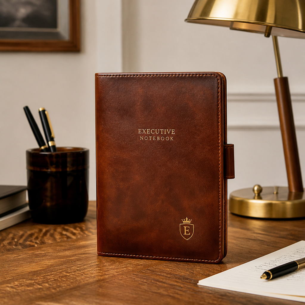 Executive Leather Notebook