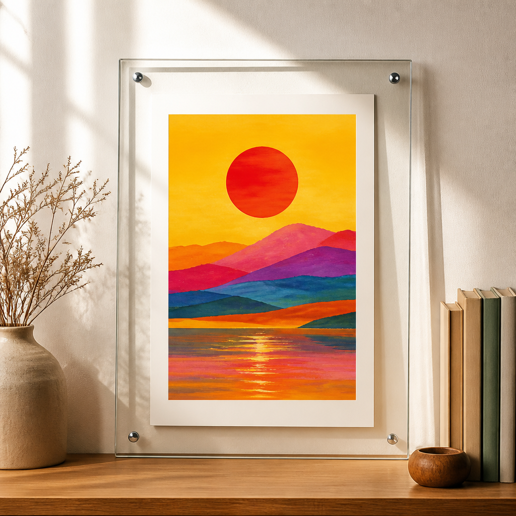 Glass Art Frame