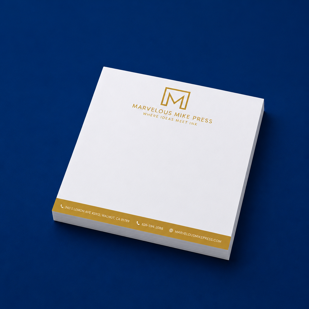 Memo Pad Printing