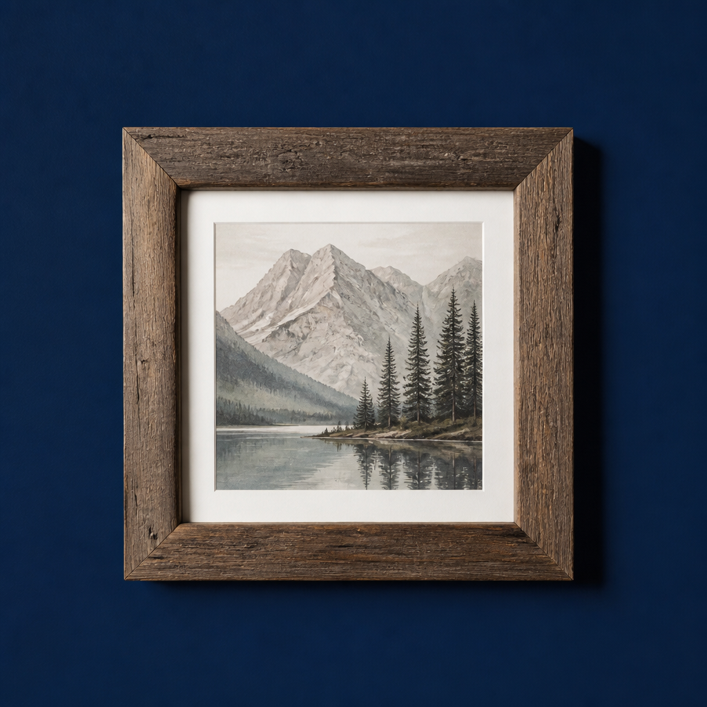 Wooden Wall Frame